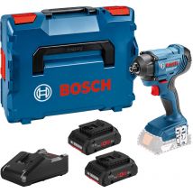 Visseuse à chocs 18V Bosch gdr 18V-160 + 2 batteries ProCORE 4 Ah + chargeur + l-boxx Bosch 06019G510Q