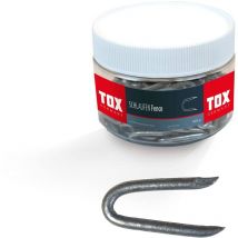 Morsetti in acciaio per il fissaggio della recinzione Fence 1,6x16 mm (400g)