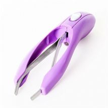 Pince à épiler ergonomique à led - Violet - Vitaeasy