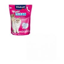 Lettiera sabbia gatto silicio Vitakraft magic clean' 5 litri