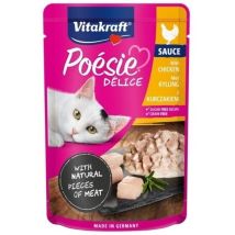 Vitakraft Poésie Delice Comida Húmeda Para Gatos Con Pollo 85 G