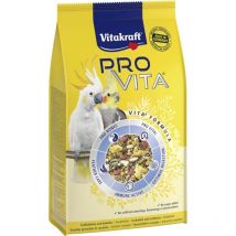 Vitakraft PRO VITA 750 g Hauptfutter für Großsittiche und Kakadus ausgewogene Mischung mit Omega-3-Fettsäuren