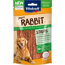 Spuntino per cani rabbit a strisce di carne di coniglio da 80 gr - Vitakraft