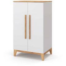 Vitalispa - Armoire pour enfants Malia, Blanc, 70 x 120 cm