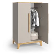 Vitalispa - Armoire pour enfants Malia, Chêne cachemire, 70x120cm