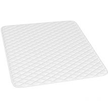 Vitalispa - Protège-matelas, Blanc, 180 x 200 cm Surpiqûre