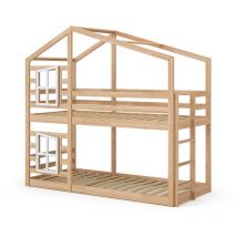 Litera Maja, Marrón, 90x200 cm, Vitalispa