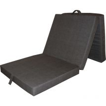 Matelas, Anthracite, 190 x 70 cm Vitalispa