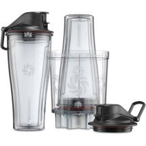 Vitamix Adapter Mit 2 X 600ml To-go-bechern – Vitamix Power Blender Set (no Ascent)