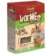 Aliment Pour Rongeurs (lapins, Hamsters, Cobayes) Vitapol Karmeo Granulés 1 Kg