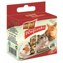 Cube de calcaire végétal pour rongeurs – 40 g – VITABRI