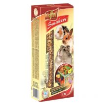 Vitapol Mix Flaschen (Walnuss-Früchte-Früchte-Popcorn) für Nagetiere - 3 Stk. - 135 g