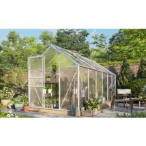 Vitavia Gewächshaus "Comet 7500", aluminium, 7,5 m², 4 mm HKP