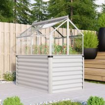 Vitavia - Hochfrühbeet 'Paris', aluminium blank / eloxiert, 3 mm esg