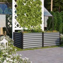 Vitavia Hochbeet "linus 630" Granit/ Schwarz 188 X 96 X 63 Cm (l X B X H)