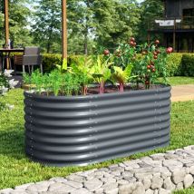 Vitavia - Hochbeet 'Terra 630' granit 63 cm Modell 'Basic'