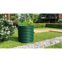 Hochbeet 'Terra 858', seegras, 86 cm, Modell 'Rund' - Vitavia