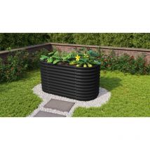 Hochbeet 'Vita 858' basic schwarz 82 x 162 x 86 cm - Vitavia