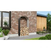 Vitavia - Kaminholzregal 'lignum 401', Granit, 40 X 99 X 200 Cm (hoch)
