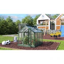 Vitavia - Minigewächshaus 'Merlin', smaragd grün, hkp ca. 4mm