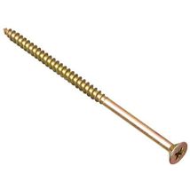 Forgefix Formps6150y Viti Multiuso Compatibili Pozi Csk St Zyp 6,0 X 150 Mm, Confezione Da 100, Giallo Passivato, 6 X 150mm, Set Di 100 Pezzi