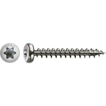 Vite universale acciaio inossidabile A2, 4 x 45 mm ,200 Stk. - Scatola di cartone xl - Spax