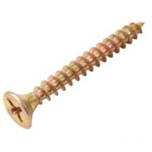 TOLSEN Holzschrauben – 500 Stück – 4,0 mm Durchmesser – 50 mm Länge – verzinkt – Pozi-Antrieb