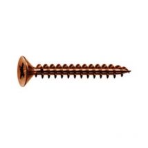 Viti panel-vit testa svasata piana acciaio bronzato - ø mm.3x30 500 pezzi Mustad