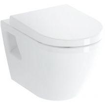 Integra wall-hung toilet + Duroplast seat (7063-003-6286) - Vitra