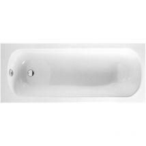 Vitra - Optima Single Ended Rectangular Bath 1600mm x 700mm 0 Tap Hole
