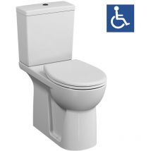 Pack Inodoro de pie elevado Conforma con salida universal ( ConformaPMR) - Vitra