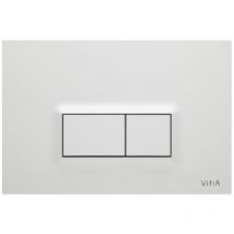 Vitra Pulsador bipulsable Loop R, blanco brillante (740-0600)