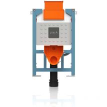 Vuni Wall Hung Reduced Height Toilet Frame with 3/6 Litre Concealed Cistern - 820mm h x 500mm w - Vitra