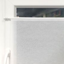 Vitrage tamisant mesh - Blanc - L130 x H60cm