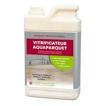 Lasure Production - vitrificateur à parquet à l'eau : AQUAPARQUET--Effet soie-Bidon de 25 l