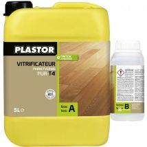 Plastor Vitrificateur Duo Pur -T4- Extra-Mat - Aspect Brut - 5L