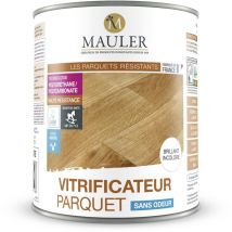 1919 By Mauler - mauler - Vitrificateur parquet & escalier incolore Aspect Brillant 2,5L - protection taches, rayures, usure longue durée, écolabel