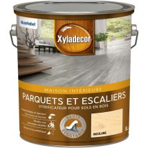 Vitrificateur pour sols intérieurs en bois - Parquet et Escalier - aspect mat incolore 5 l Xyladecor Incolore