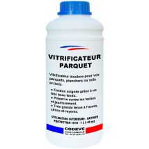 Codève Bois - Vitrificateur Parquet - 1 l - Codeve Bois - Pour La Protection De Votre Parquet, Plancher Ou Sol En Bois.