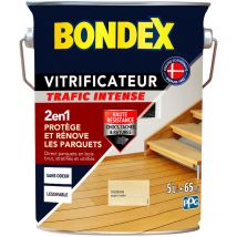 Bondex - Vitrificateur Trafic Intense - Satin - 5L - Incolore