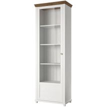 Vitrine 1 porte ouverture gauche Martin Bois Blanc
