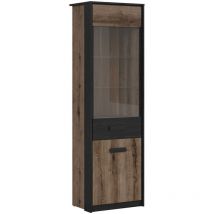 Vitrine 2 portes Romane Bois