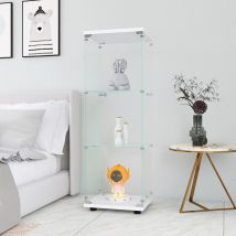 Blanketswarm - Vitrines à 3 niveaux, vitrines, vitrines en verre, vitrines de collection, vitrines avec portes et serrures de sécurité, vitrines en