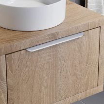 Vitusso 350mm Handle For Garda Vanity Unit Space Grey Modern Bathroom