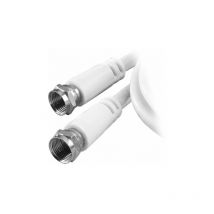 Vivanco - 10m Receiver Connection Cable 10m Blanco - Cable coaxial (10 m, Macho/Macho, Blanco)