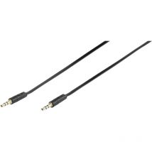 46130 Klinke Audio Anschlusskabel [1x Klinkenstecker 3.5 mm - 1x Klinkenstecker 3.5 mm] 0.30 - Vivanco