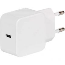 62472 sf 25W usb-c reiselader, w 62472 sf 25W usb-c reiselader, weiss - Vivanco