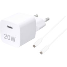 TCVVUSBCPD20W Adaptateur usb-c 20 w intérieure Courant de sortie (max.) 3 a usb-c femelle Nbr. de sorties: 1 x Q514893 - Vivanco