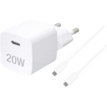 TCVVUSBCPD20W usb Ladegerät 20 w 1x usb-c Weiß Innenbereich - Vivanco