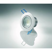 Vivida - alys faretti incasso tondo cob led orientabile bianco 4000K 3W